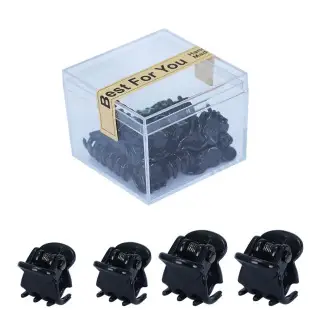 Black Cross Clip for Hairpin 13cm Large — feature 9
