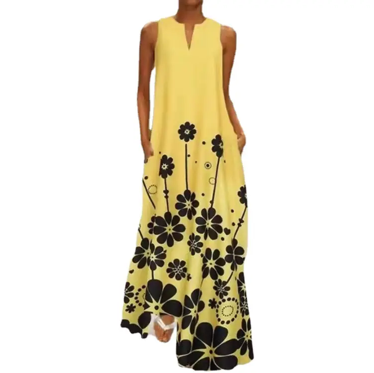 Black Floral Long Sleeve Dress for Women - Image 12