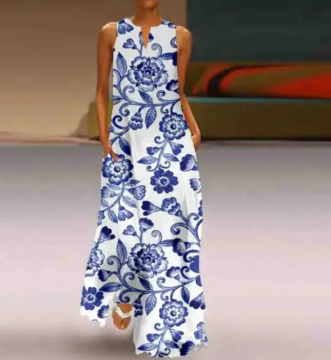 Black Floral Long Sleeve Dress for Women - Image 7