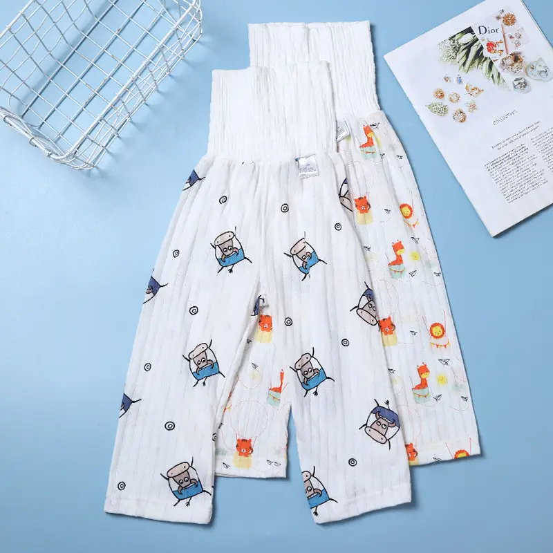 Mid-child Anti-mosquito Pants Cotton Summer Pajama - Image 9