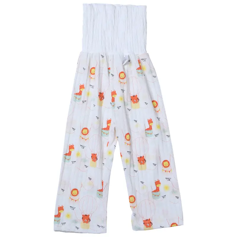 Mid-child Anti-mosquito Pants Cotton Summer Pajama - Image 11