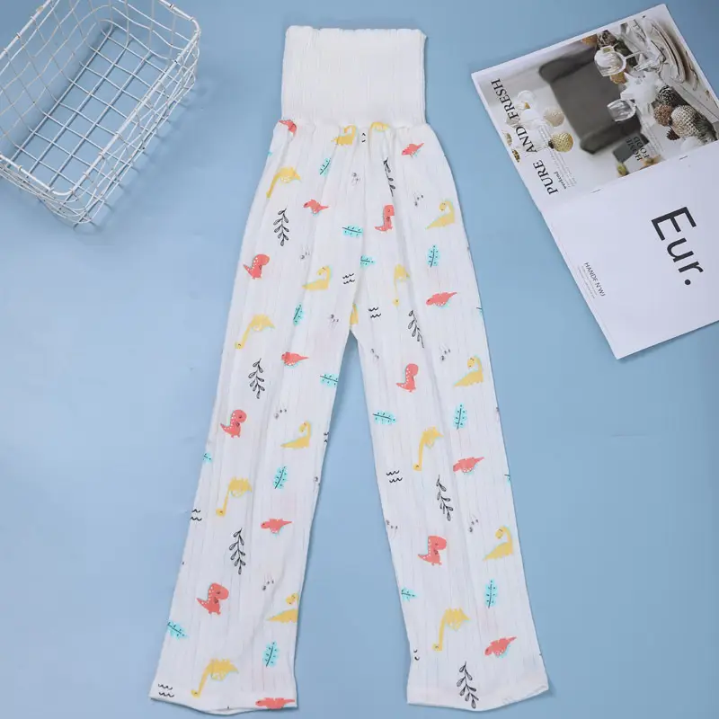 Mid-child Anti-mosquito Pants Cotton Summer Pajama - Image 2