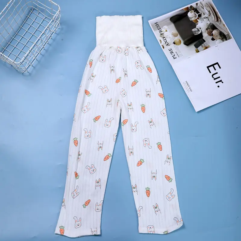 Mid-child Anti-mosquito Pants Cotton Summer Pajama - Image 3