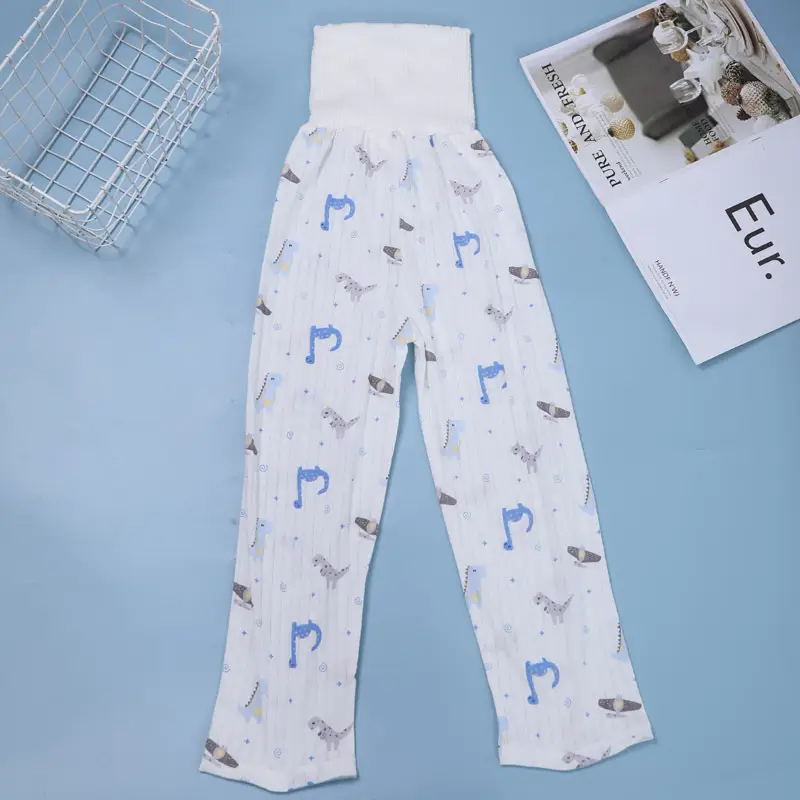 Mid-child Anti-mosquito Pants Cotton Summer Pajama - Image 4