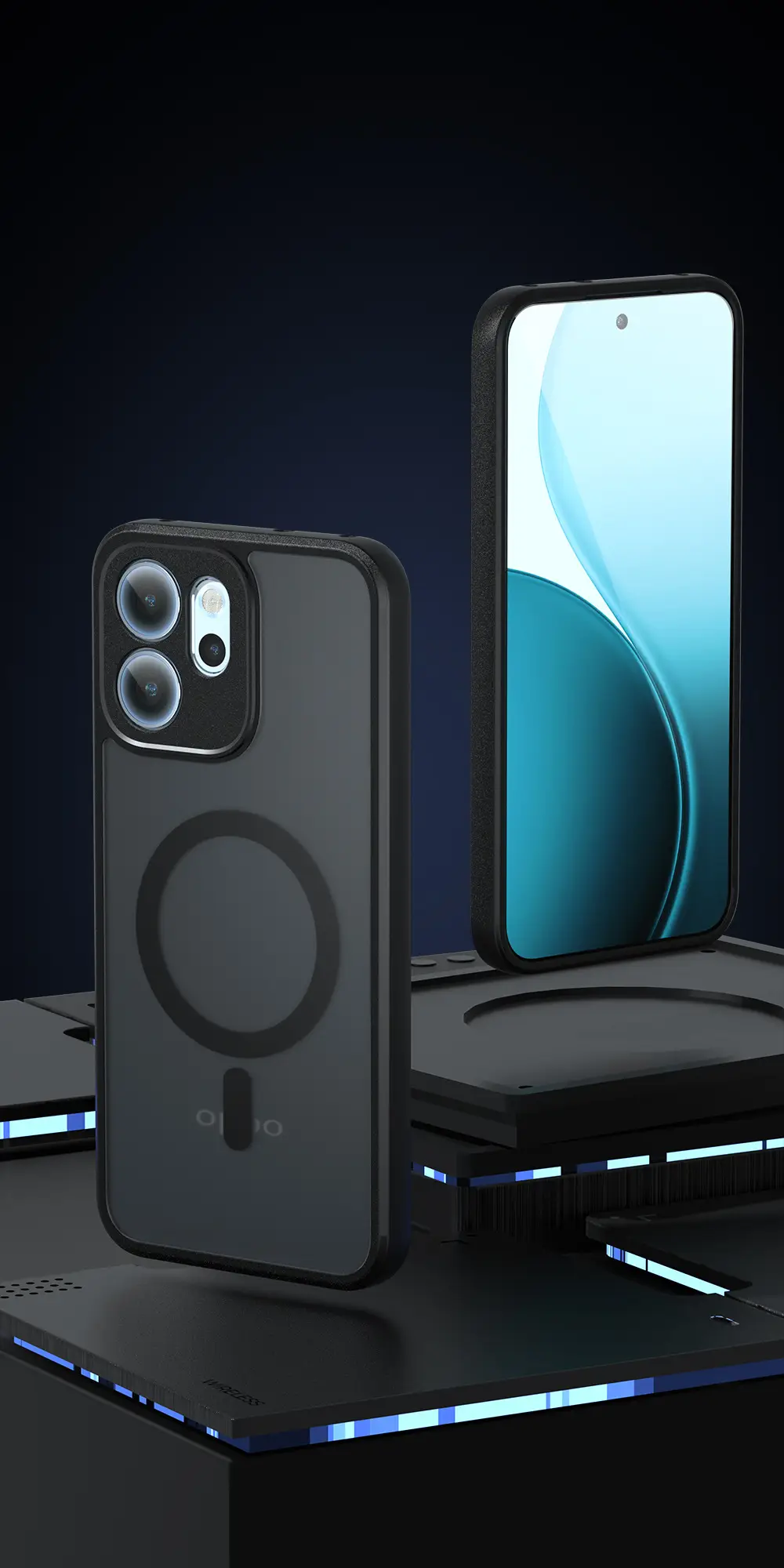 Magnetic Phone Case Matte Skin Feel Anti Fall Protective — feature 10
