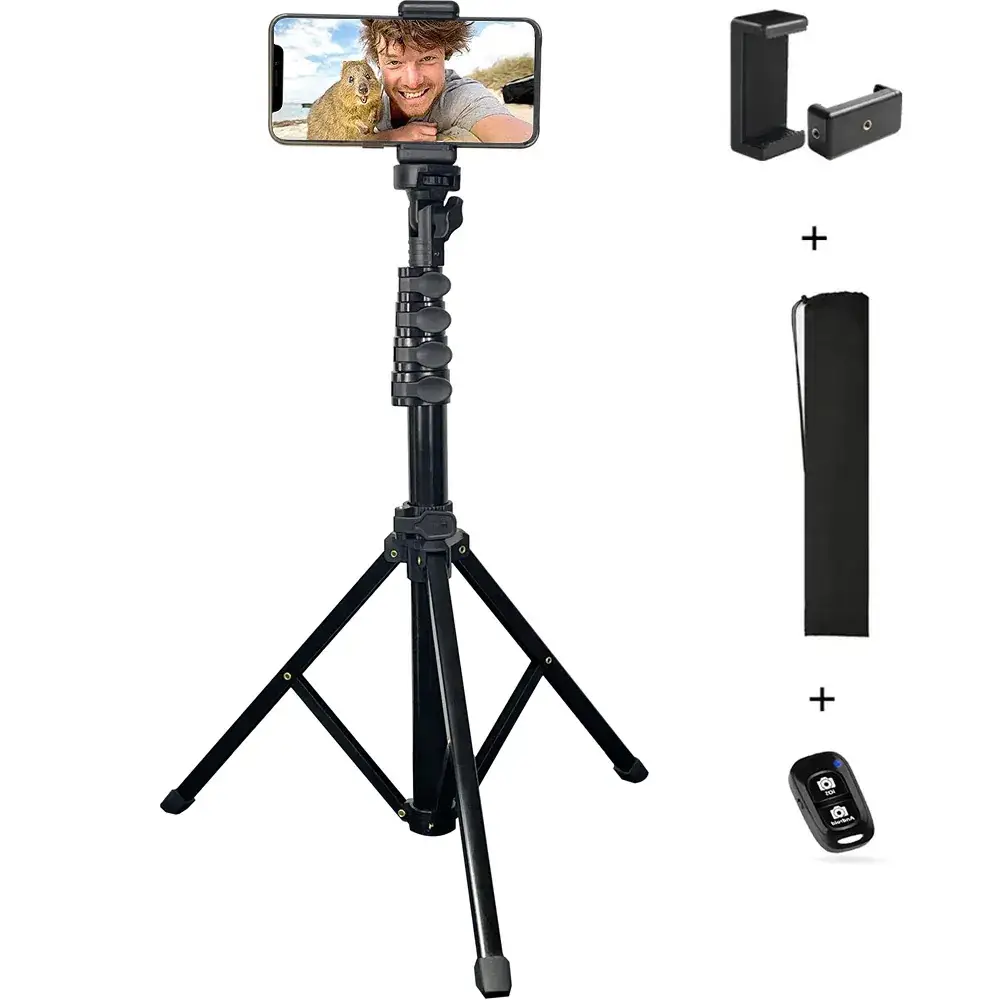 Aluminum Tripod Selfie Stick Outdoor Photography Bracket - Image 3