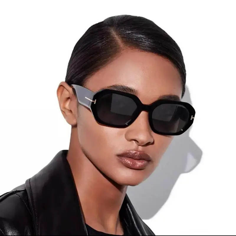 Women Retro Ins Wide Leg Sunglasses Mint Green - Image 5