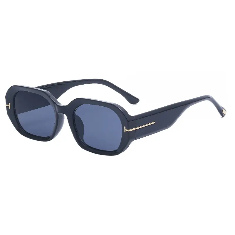 Women Retro Ins Wide Leg Sunglasses Mint Green
