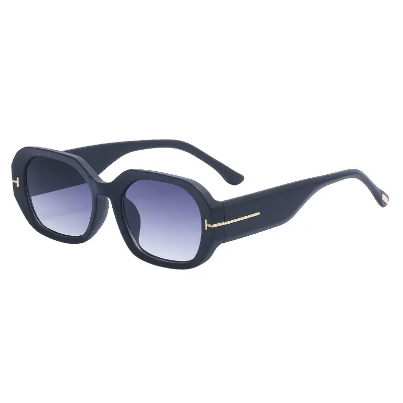 Women Retro Ins Wide Leg Sunglasses Mint Green - Image 2