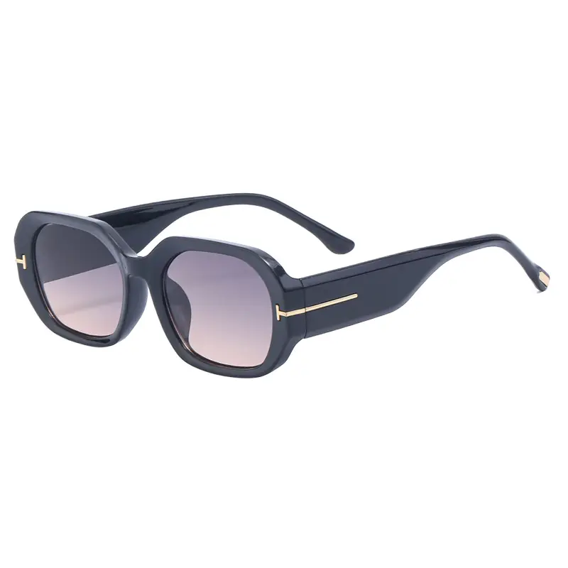 Women Retro Ins Wide Leg Sunglasses Mint Green - Image 3