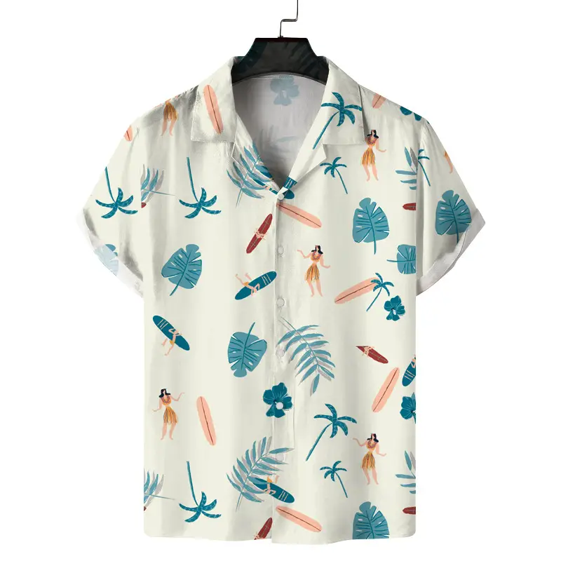 Havana Printed Short Sleeve Shirt for Men - Image 20