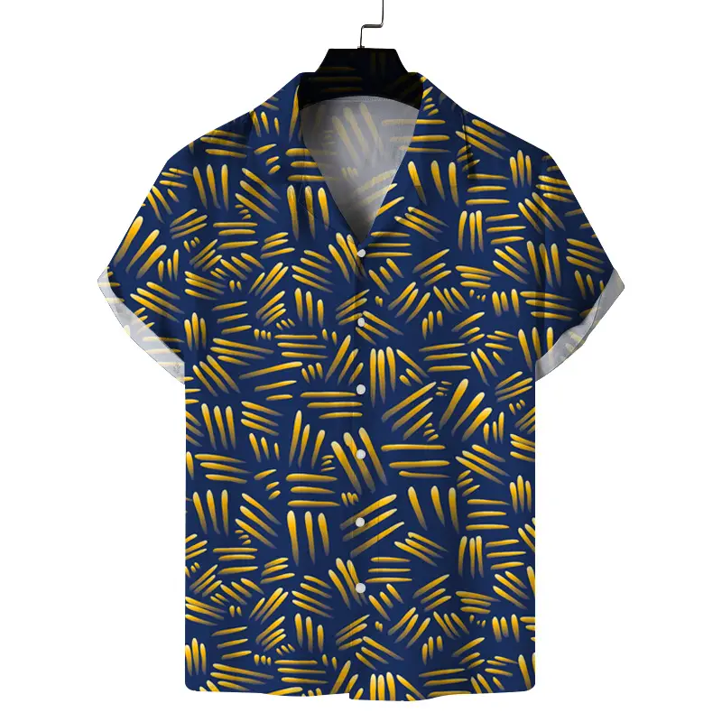 Havana Printed Short Sleeve Shirt for Men — feature 16