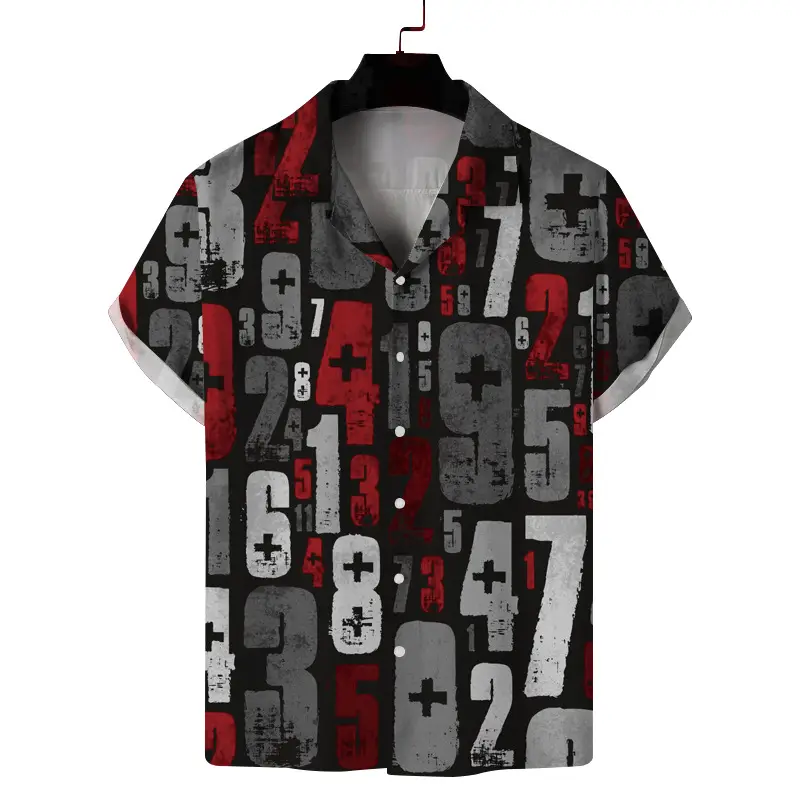 Havana Printed Short Sleeve Shirt for Men — feature 14