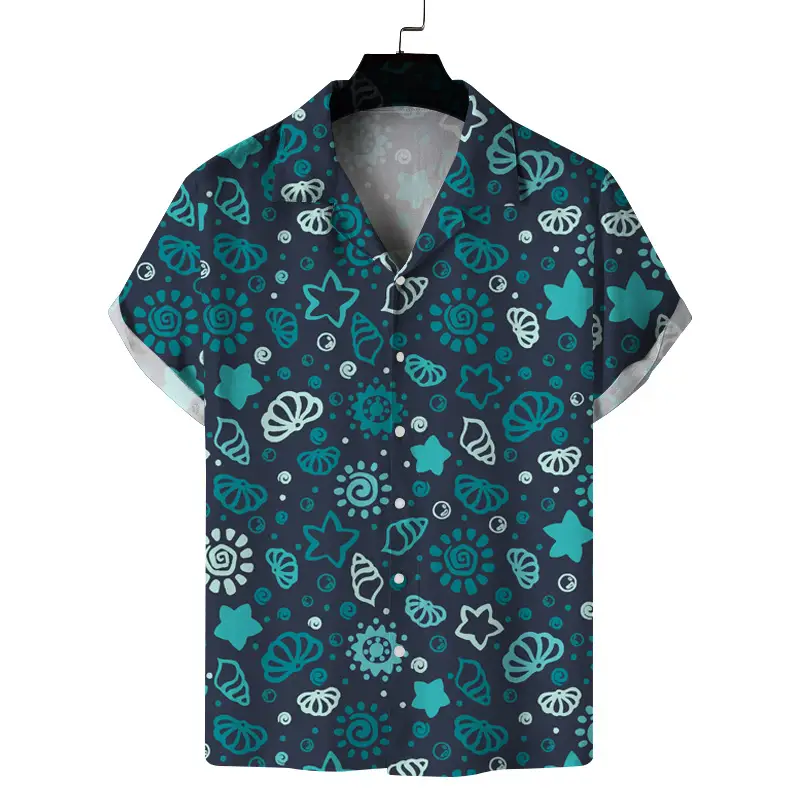 Havana Printed Short Sleeve Shirt for Men — feature 17
