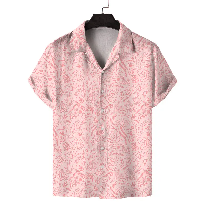 Havana Printed Short Sleeve Shirt for Men — feature 6