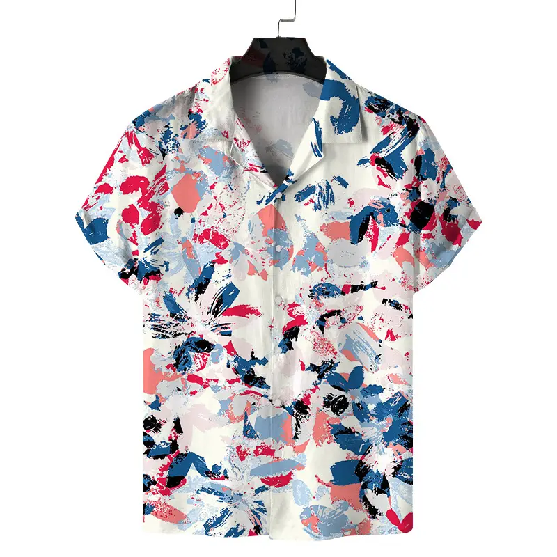 Havana Printed Short Sleeve Shirt for Men — feature 8