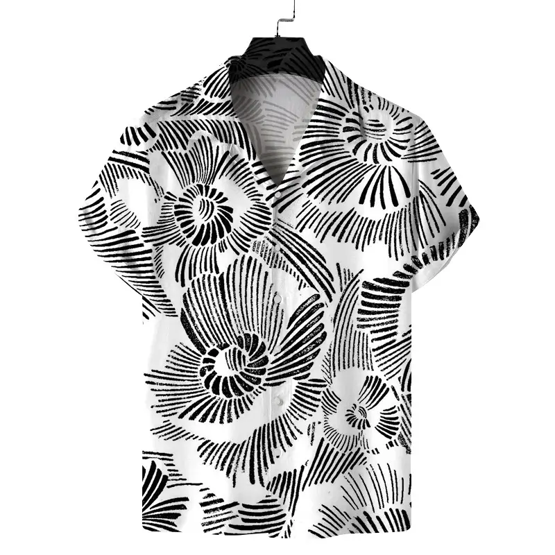Havana Printed Short Sleeve Shirt for Men — feature 9