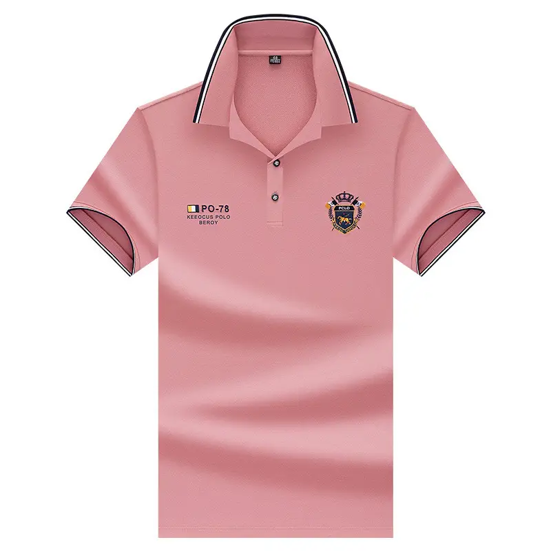 Ali Tiger Men's Yellow Polo Shirt with Embroidery - Image 2
