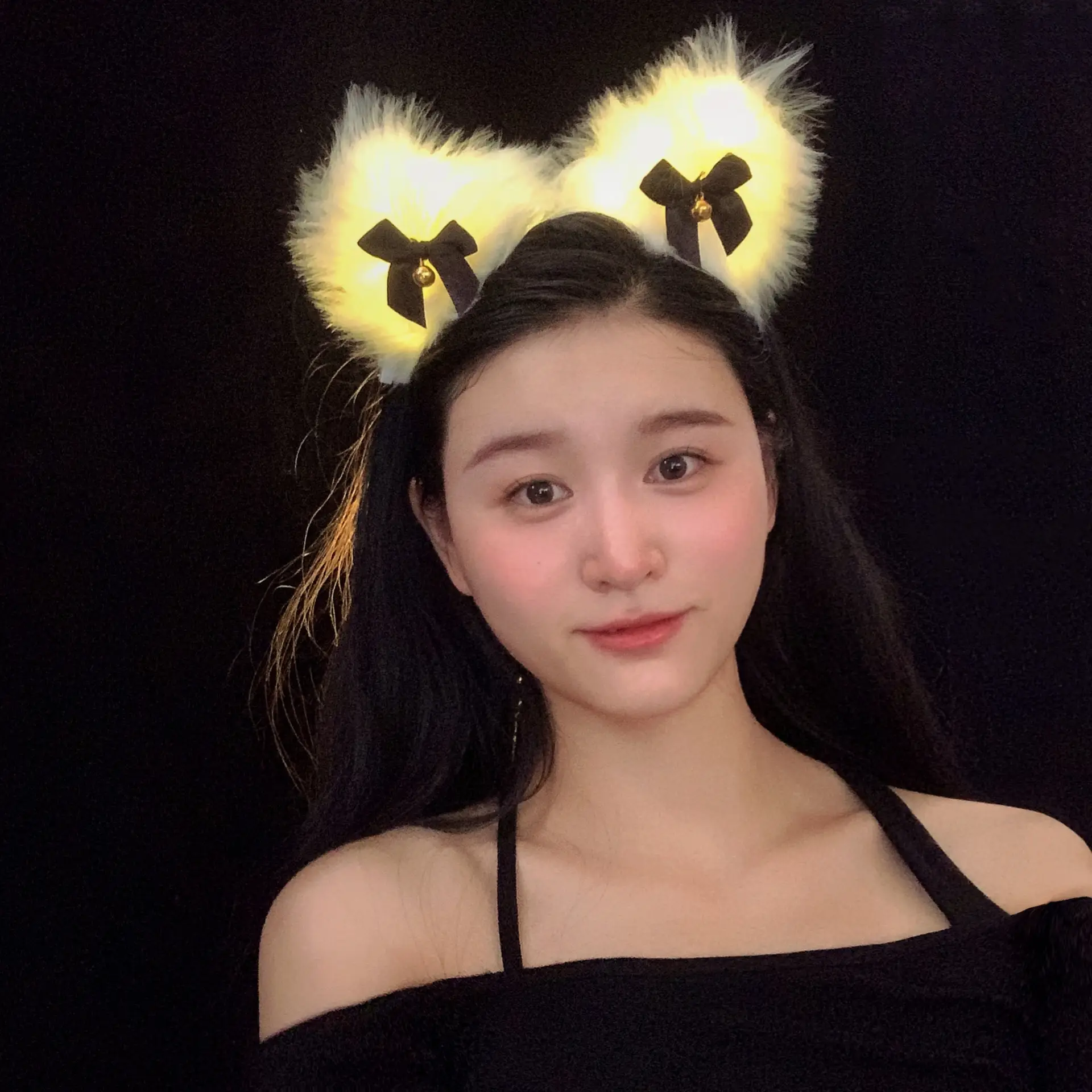 Plush Fox Cat Ear & Headband Set for Girls - Image 13