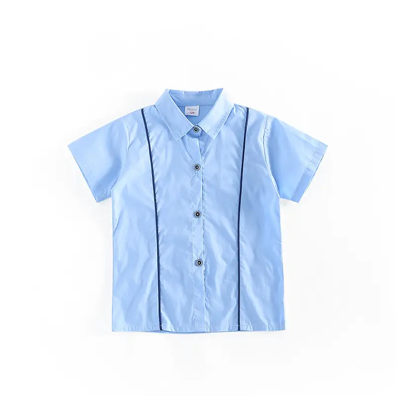 Light Blue PIPA Kids Summer T-Shirt Short Sleeve - Image 16