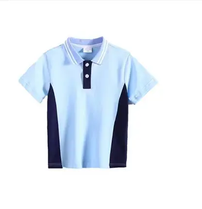 Light Blue PIPA Kids Summer T-Shirt Short Sleeve - Image 7