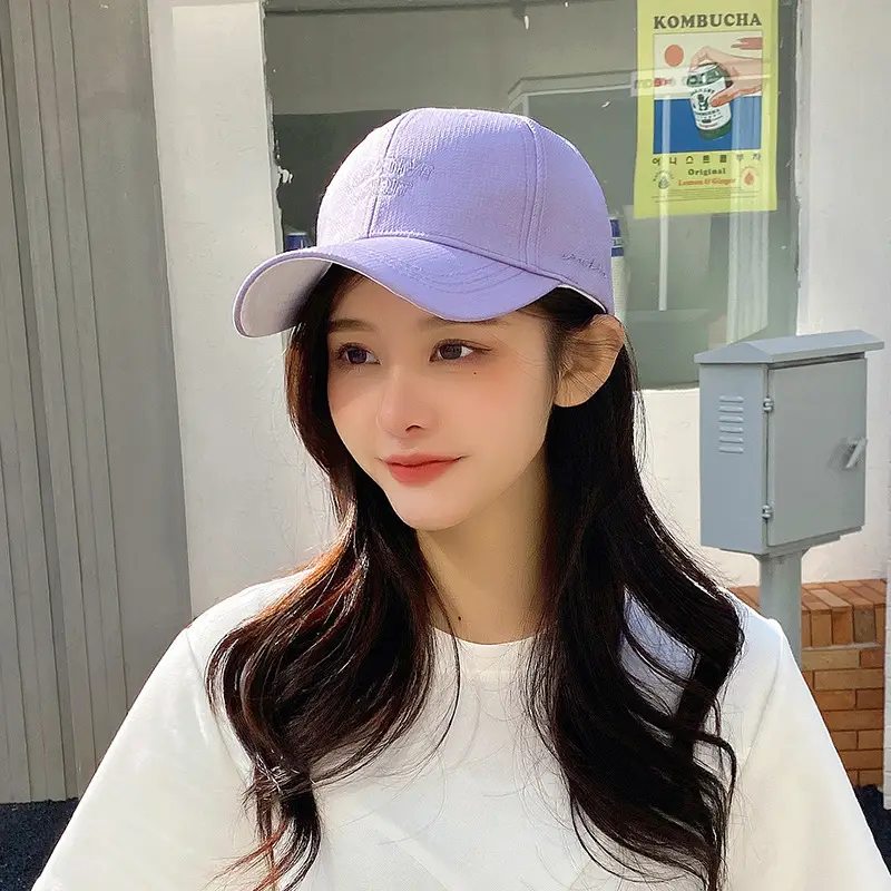 New Purple Women's Peaked Cap for Summer Travel - Image 5