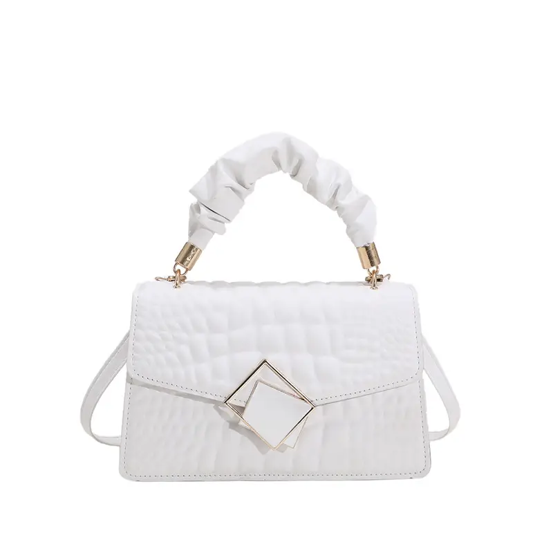 White Quilted Crossbody Bag for Women 2026 - Image 9