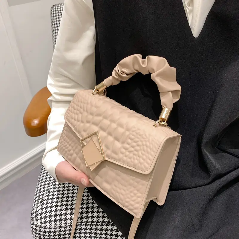 White Quilted Crossbody Bag for Women 2026 - Image 2