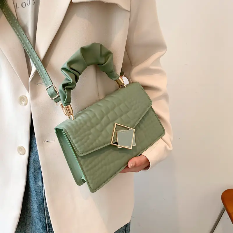 White Quilted Crossbody Bag for Women 2026 - Image 3