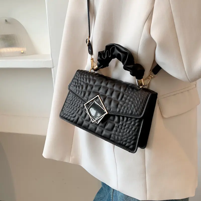 White Quilted Crossbody Bag for Women 2026 - Image 4