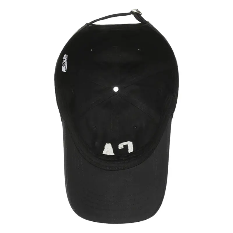 Men's CA Logo Sunshade Cap Black Cotton 2017