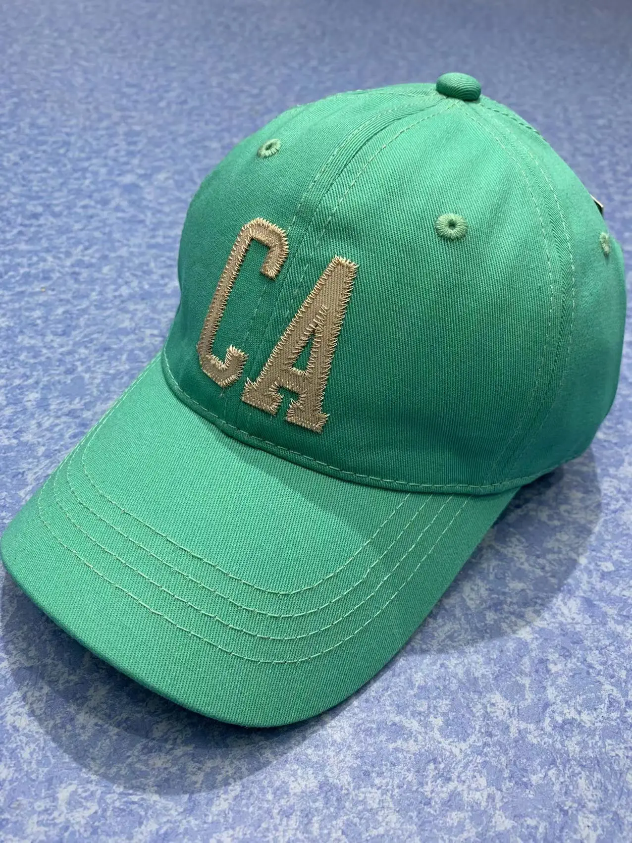 Men's CA Logo Sunshade Cap Black Cotton 2017 - Image 10