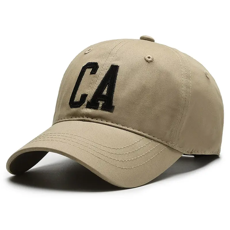 Men's CA Logo Sunshade Cap Black Cotton 2017 - Image 3