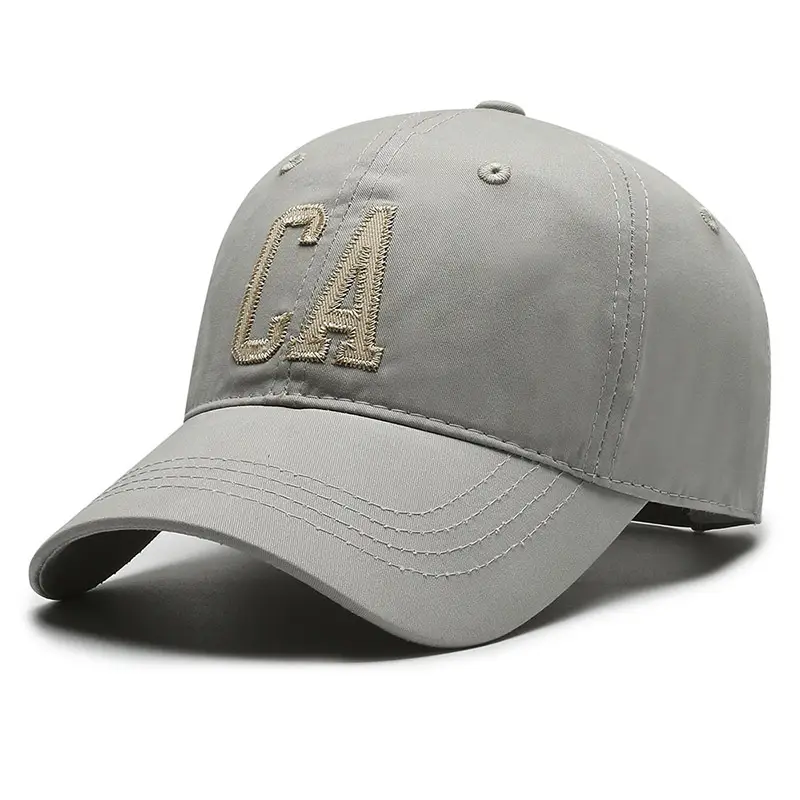 Men's CA Logo Sunshade Cap Black Cotton 2017 - Image 6