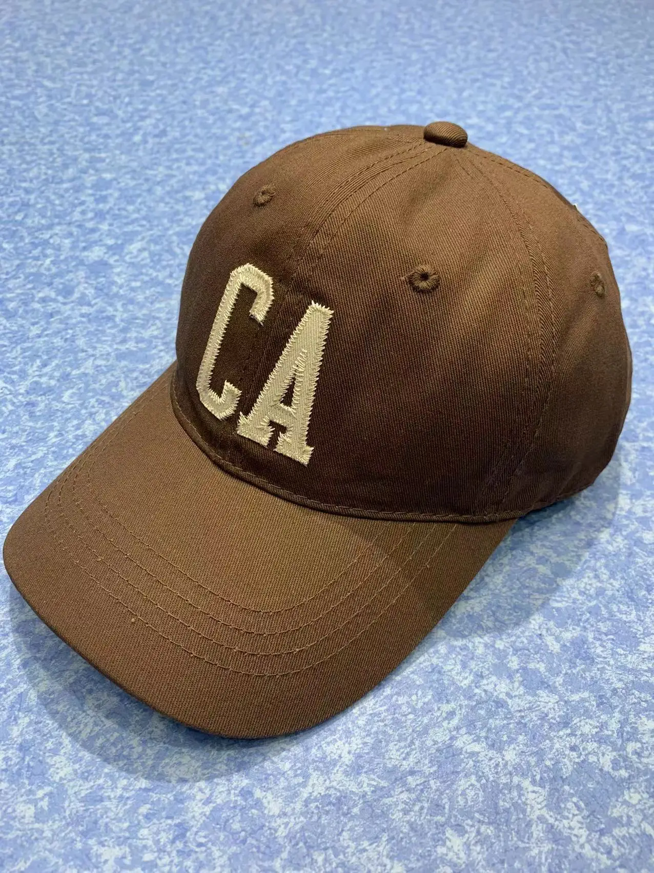 Men's CA Logo Sunshade Cap Black Cotton 2017 - Image 7