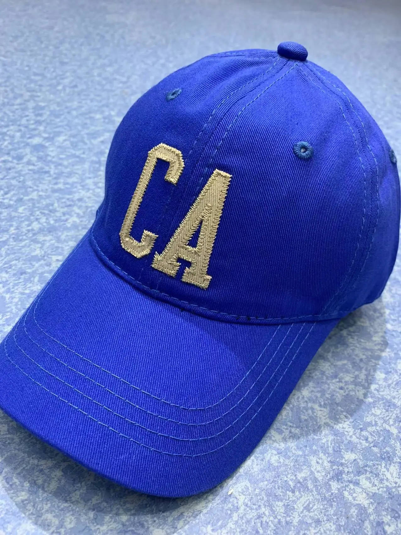 Men's CA Logo Sunshade Cap Black Cotton 2017 - Image 9