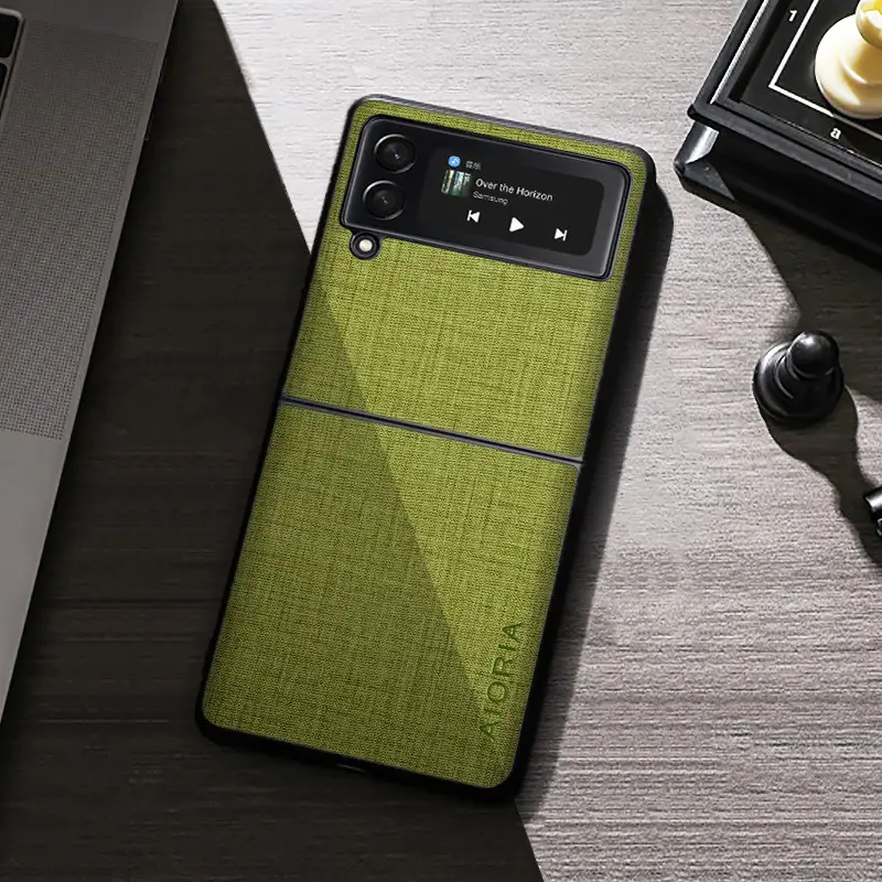 Samsung Z Fold3 5g Phone Case Anti-Fingerprint Canvas - Image 2