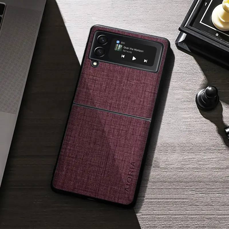 Samsung Z Fold3 5g Phone Case Anti-Fingerprint Canvas - Image 3