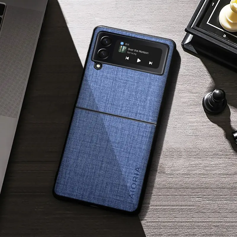 Samsung Z Fold3 5g Phone Case Anti-Fingerprint Canvas - Image 4
