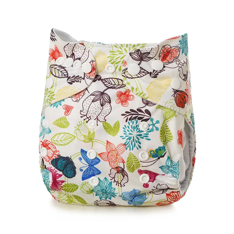 Digital Printed Leak-Proof Infant Diaper Pants - Image 46
