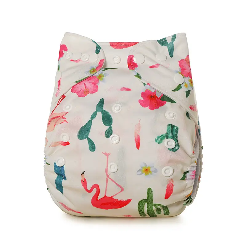 Digital Printed Leak-Proof Infant Diaper Pants - Image 49