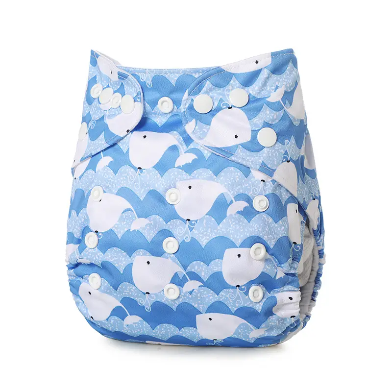 Digital Printed Leak-Proof Infant Diaper Pants - Image 11