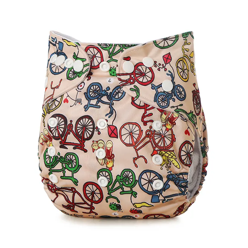 Digital Printed Leak-Proof Infant Diaper Pants - Image 16