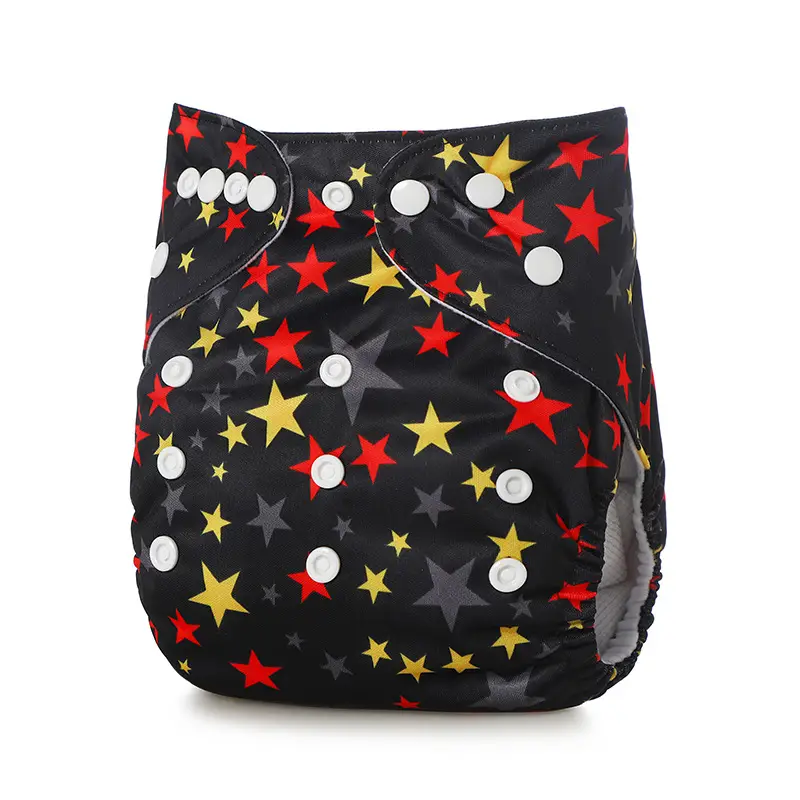 Digital Printed Leak-Proof Infant Diaper Pants - Image 19
