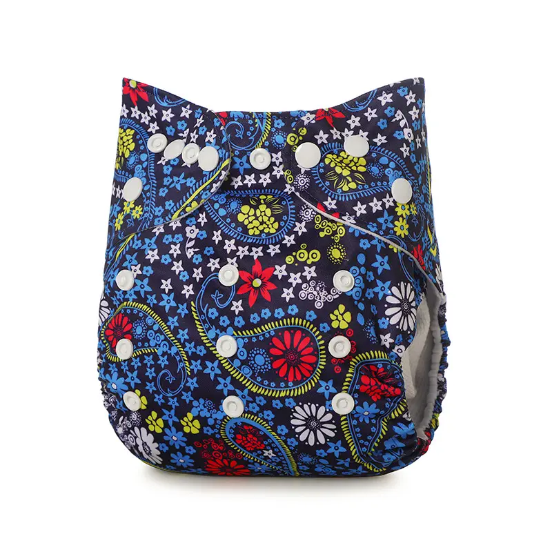 Digital Printed Leak-Proof Infant Diaper Pants - Image 20