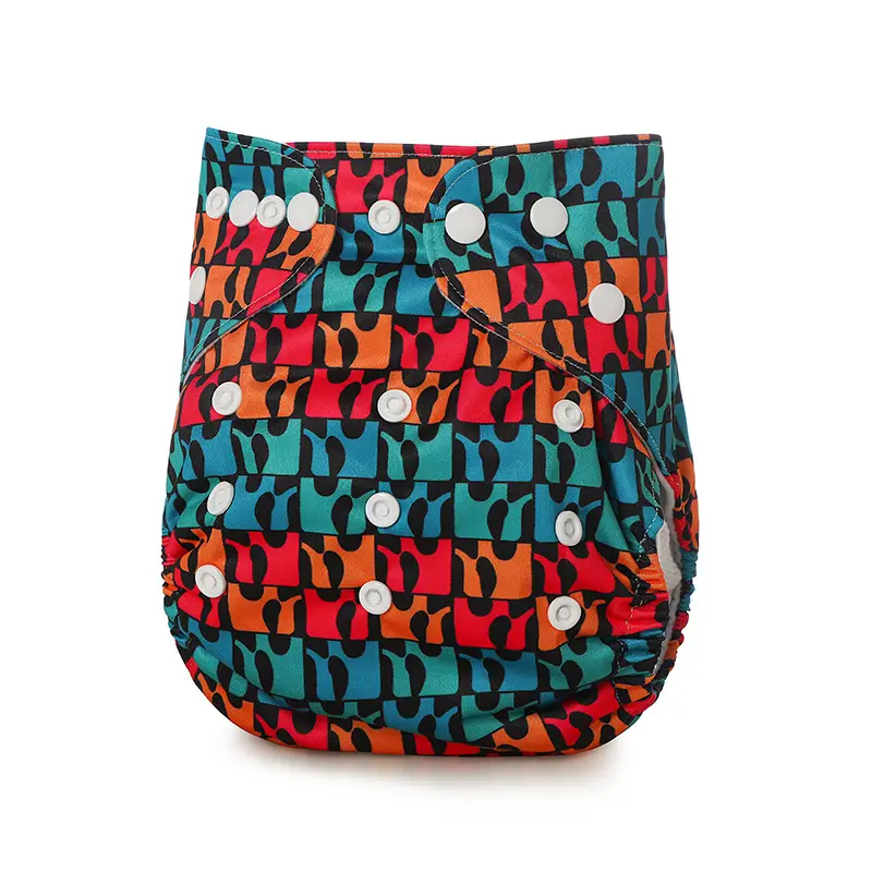 Digital Printed Leak-Proof Infant Diaper Pants - Image 21