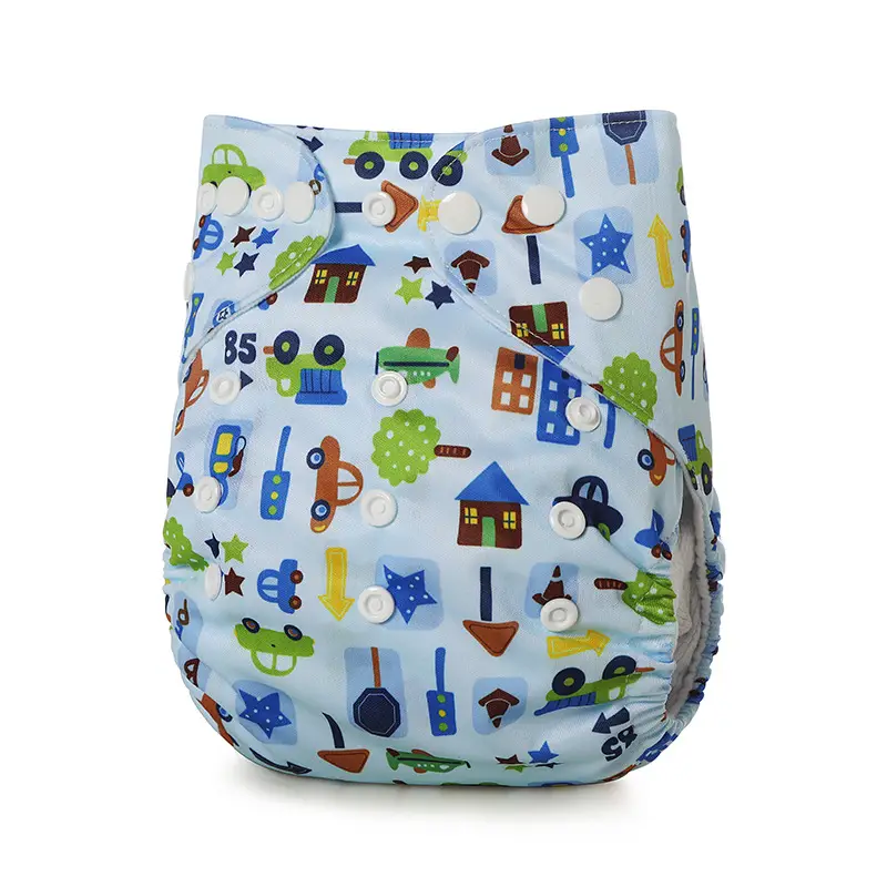 Digital Printed Leak-Proof Infant Diaper Pants - Image 22