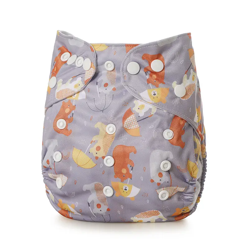Digital Printed Leak-Proof Infant Diaper Pants - Image 25
