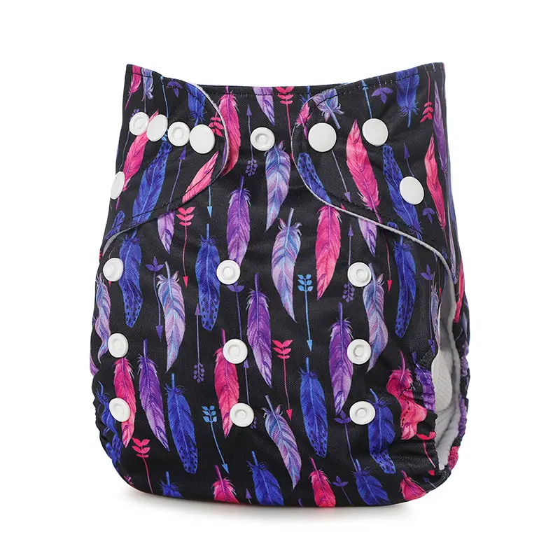 Digital Printed Leak-Proof Infant Diaper Pants - Image 30