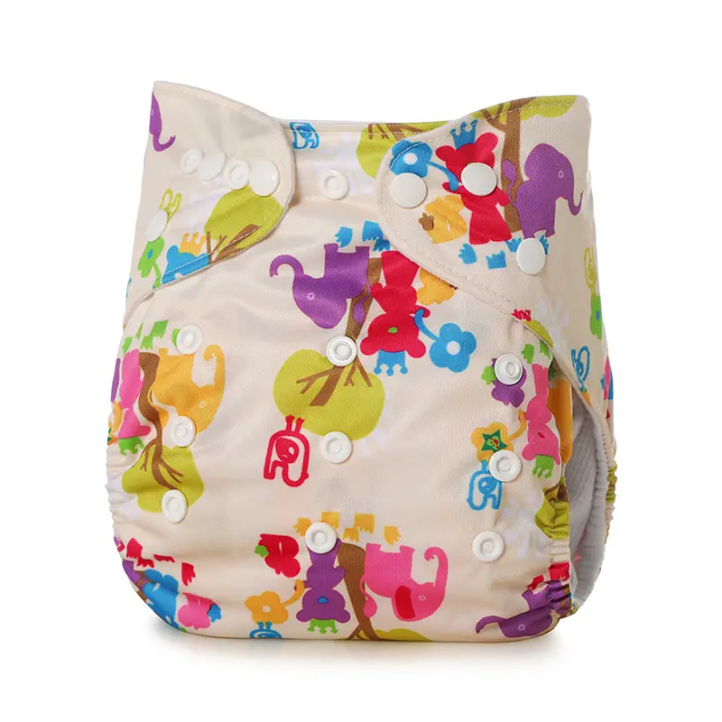 Digital Printed Leak-Proof Infant Diaper Pants - Image 33
